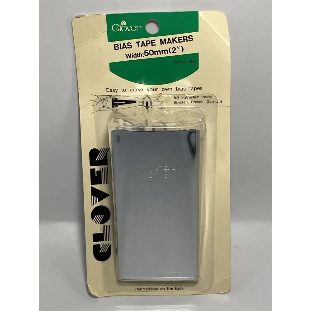 CLOVER CLO464-50 BIAS TAPE MAKER 50MM 2